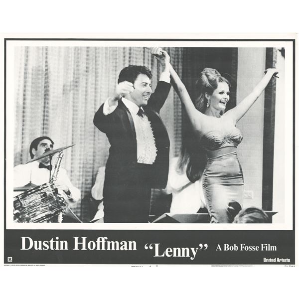 Lenny 1974 original vintage lobby card