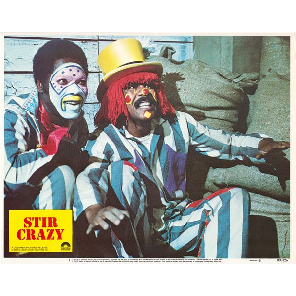 Stir Crazy set of 8 original lobby cards