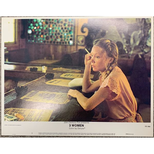 3 Women 1977 original lobby card set