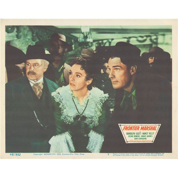 Frontier Marshall 1948 original vintage lobby card