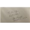 Image 1 : Astronaut Stan Koszelak signed note