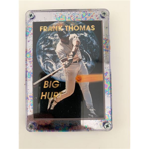 Frank Thomas Big Hurt Framed Baseball Card