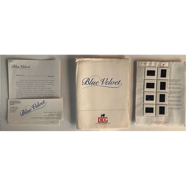 Blue Velvet press kit