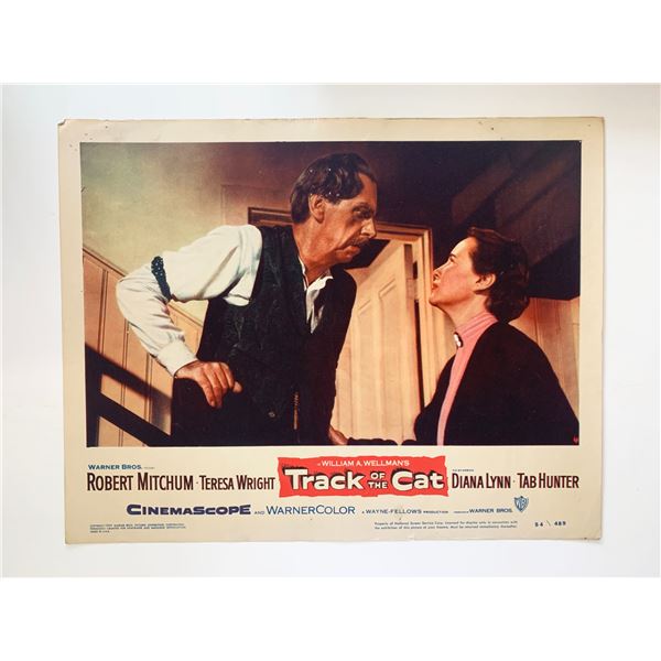 Track of the Cat original 1954 vintage lobby card