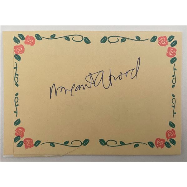 Novelist Richard Ford signature