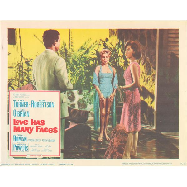 Love Has Many Faces  1965 original vintage lobby card