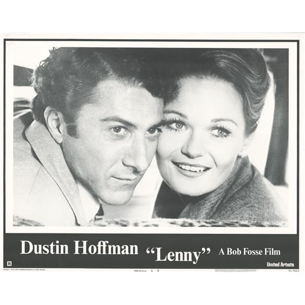 Lenny 1974 original vintage lobby card