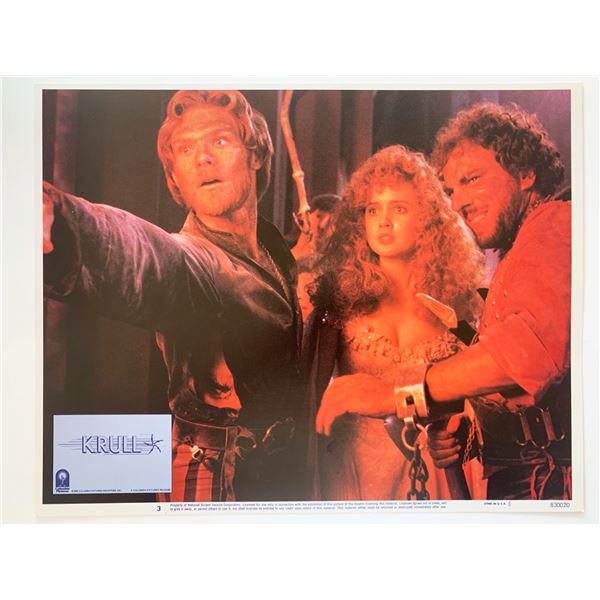 Krull original 1983 vintage lobby card
