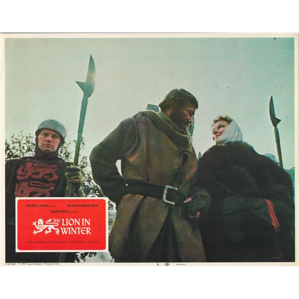 The Lion in Winter set of 8 original lobby cards