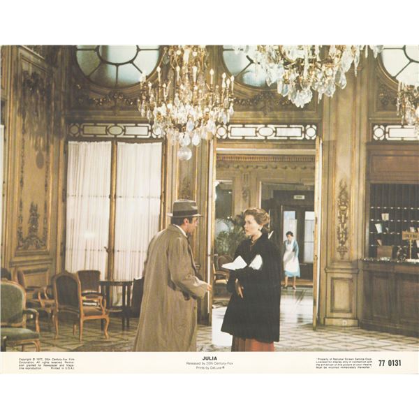 Julia 1977 original vintage lobby card
