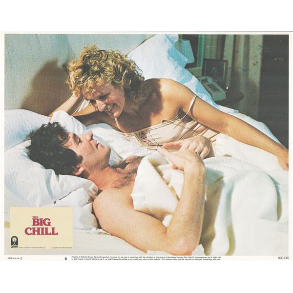 The Big Chill 1983 original vintage lobby card