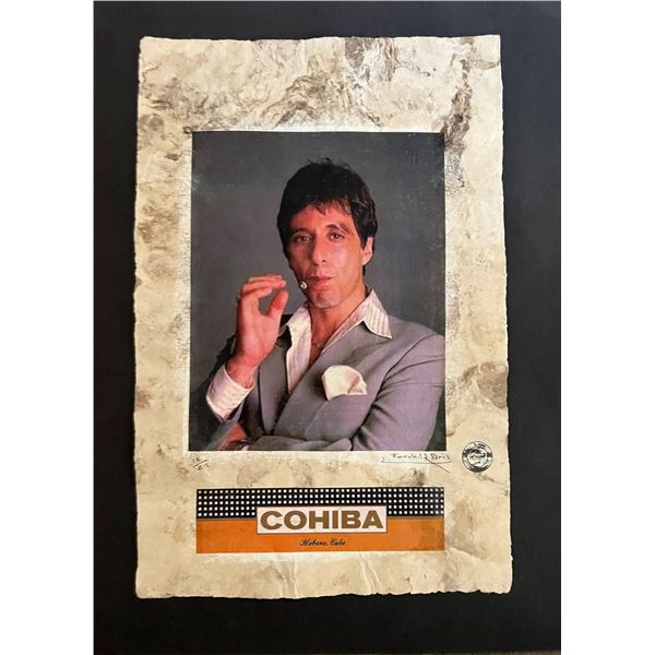 Fairchild Paris limited edition Scarface Cohiba print