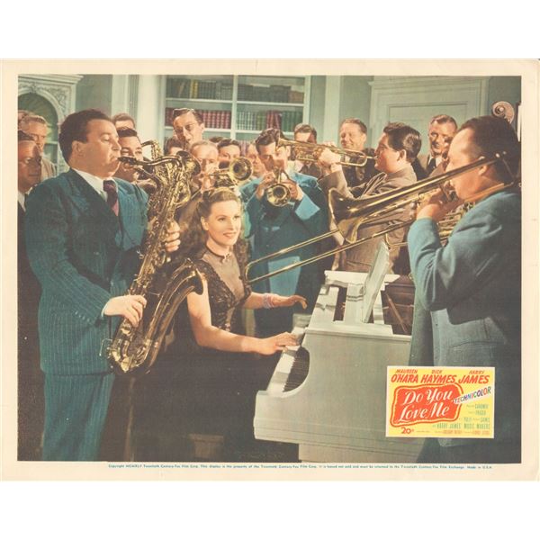 Do You Love Me 1945 original vintage lobby card