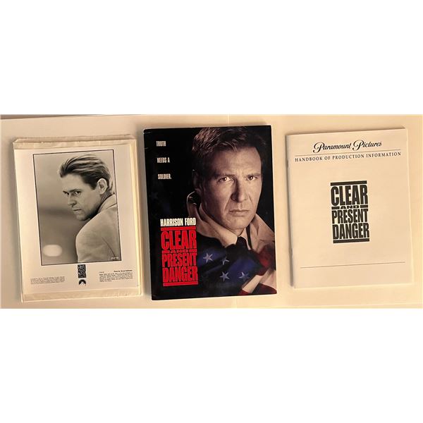 Clear And Present Danger press Kit