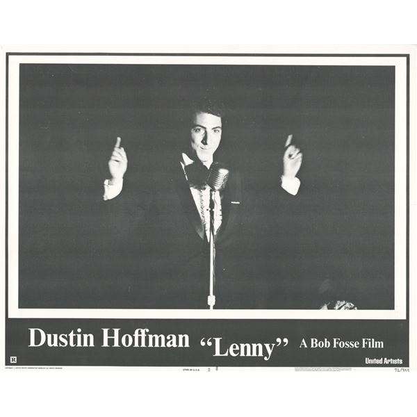 Lenny 1974 original vintage lobby card