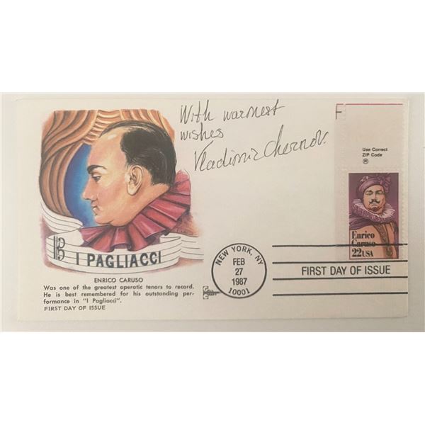 Opera Barritone Vladimir Chernov Signed FDC
