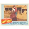Image 1 : Forty Guns  1957 original vintage lobby card