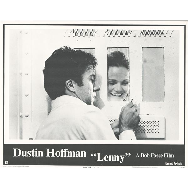 Lenny 1974 original vintage lobby card