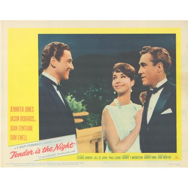Tender is the Night set of 8 original lobby cards