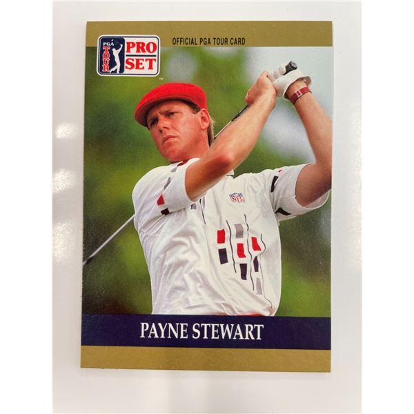 Payne Stewart Official PGA Tour Card