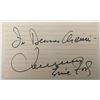 Image 1 : Singer Tennessee Ernie Ford original signature