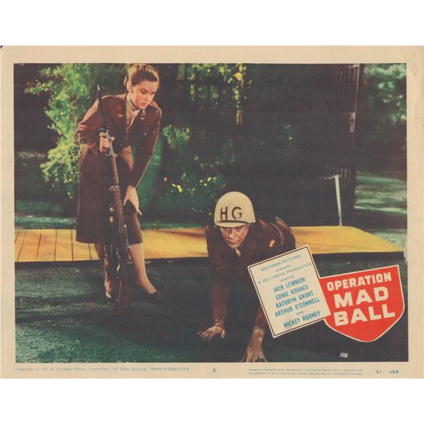 Operation Mad Ball set of 8 original lobby cards