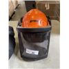 Image 2 : NEW STIHL HARD HAT WITH EAR PROTECTION AND FACE CAGE INCLUDING COVERALLS