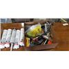 Image 2 : TWO TRAYS OF TOOLS, SEALANT AND LOCTITE