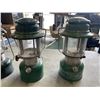 Image 2 : 3 VINTAGE COLEMAN LANTERNS MODELS, 321B, 335 AND 286