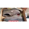Image 3 : 2 PAIRS OF WORK SHOES SIZE 12 ONE PAIR IS STEEL TOED