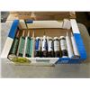 Image 1 : TRAY OF ASSORTED CAULKING/SEALANT