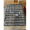 Image 3 : 60 DRAWER HARDWARE ORGANIZER WITH CONTENTS, TRIANGLE FLARES AND AND HOOK CINCH