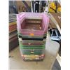 Image 2 : THREE STACKS OF BASKETS AND BINS