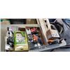 Image 1 : 3 BOXES OF AUTOMOTIVE ACCESSORIES, PHONE SET, DESKTOP CALCULATOR AND MORE