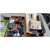 Image 2 : 3 BOXES OF AUTOMOTIVE ACCESSORIES, PHONE SET, DESKTOP CALCULATOR AND MORE