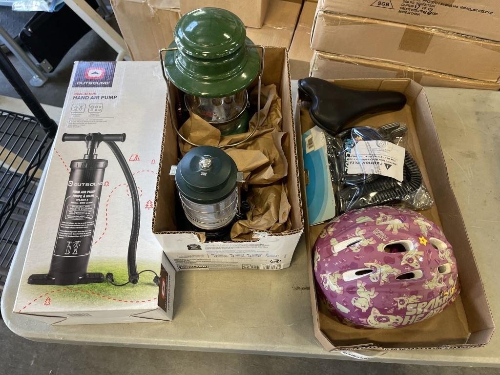 2 Coleman Lanterns With Air Pump
