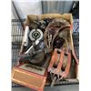 Image 1 : VINTAGE PULLEY, BLOWTORCH AND MORE
