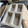 Image 2 : BOX OF 12 CASCADE CASINO STONEWARE LOAF PANS
