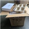 Image 1 : BOX OF 12 CASCADE CASINO STONEWARE LOAF PANS