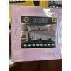 Image 2 : 3 NEW TWIN SIZE LUXURY SATIN 3PC SHEET SETS, 2  GOLD AND ONE PINK