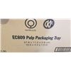 Image 2 : 2 CASES OF EC809 PULP PACKAGE TRAYS