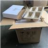 Image 1 : BOX OF 12 CASCADE CASINO STONEWARE LOAF PANS