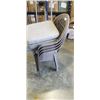 Image 2 : SET OF FOUR MATCHING PATIO CHAIRS
