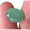 Image 2 : 9.80 CT AUTHENTICATED EMERALD GEMSTONE ($14,700 APPRAISAL)