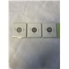 Image 2 : 3 OLDER CANADIAN SILVER 10 CENT COINS - 1929, 1931, 1936 .800 SILVER