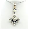 Image 2 : STERLING SILVER FRESHWATER PEARL PENDANT WITH STERLING SILVER CHAIN, W/A $300.00.