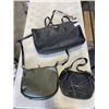 Image 1 : FRANCESCO BIASIA LEATHER PURSE, COLAB CROSS BODY BAG AND ADRIENNE VITTADINI LEATHER TOTE BAG