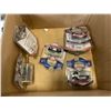 Image 2 : BOX OF BADGE CITY DIE CAST VEHICLES AND ACTION FIGURE