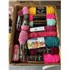 Image 2 : TWO BOXES OF YARN
