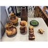 Image 2 : MCM VASES AND WOOD DECOR